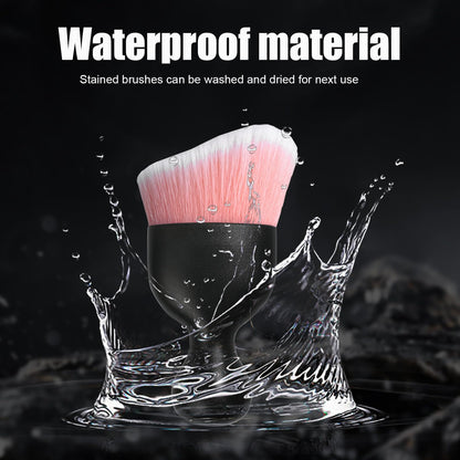 Ziciner Car Detailing Brush, Curved Soft Bristles Auto Removal Dust Collectors, Universal Vehicle Dashboard, Air Conditioner Vents etc Interior Cleaning Tool Accessory (Pink/White)