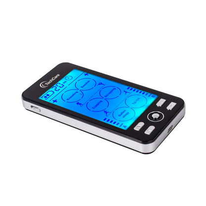 Tens Unit Plus 24 Rechargeable Electronic Pulse Massager Machine Multi Mode Device with All Accessories [New Model]