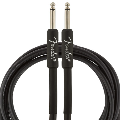 Fender Professional Series Instrument Cable, Guitar Cable 10 ft, Guitar Accessories, Stage Ready with Anti-Kinking Design, Black
