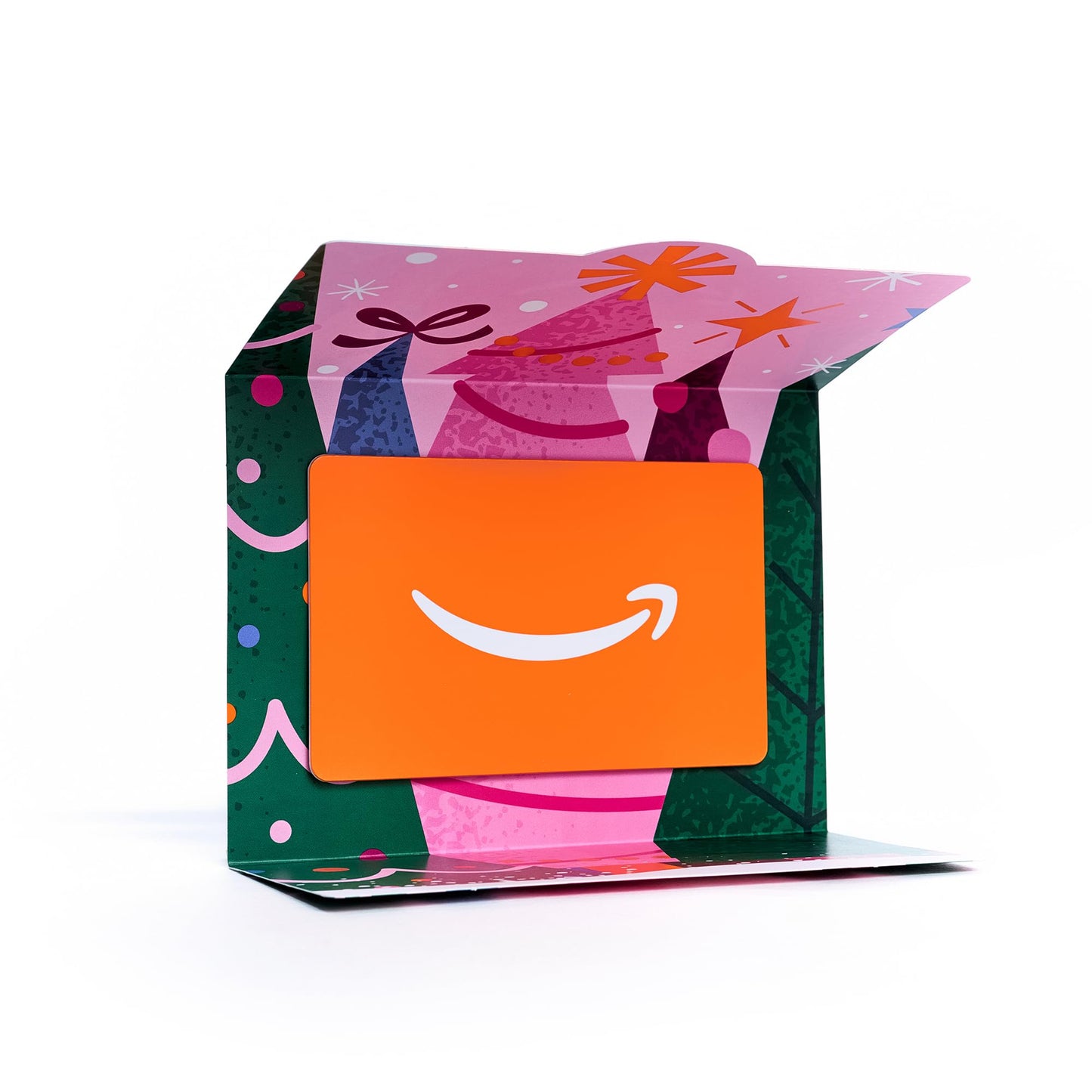 Amazon Physical Gift Card in Mini Envelope - Festive Trees | Christmas, Winter
