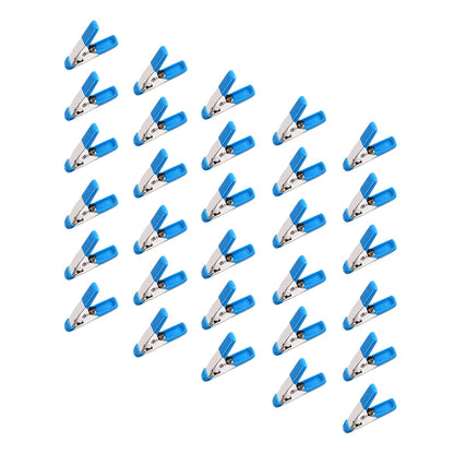 FASTORS Small Spring Clamps for Woodworking,Backdrop Clips,Mini Clamps for Crafts,Photography Studio and Muslin Backdrop,Metal Heavy Duty 2Inch 30PCS