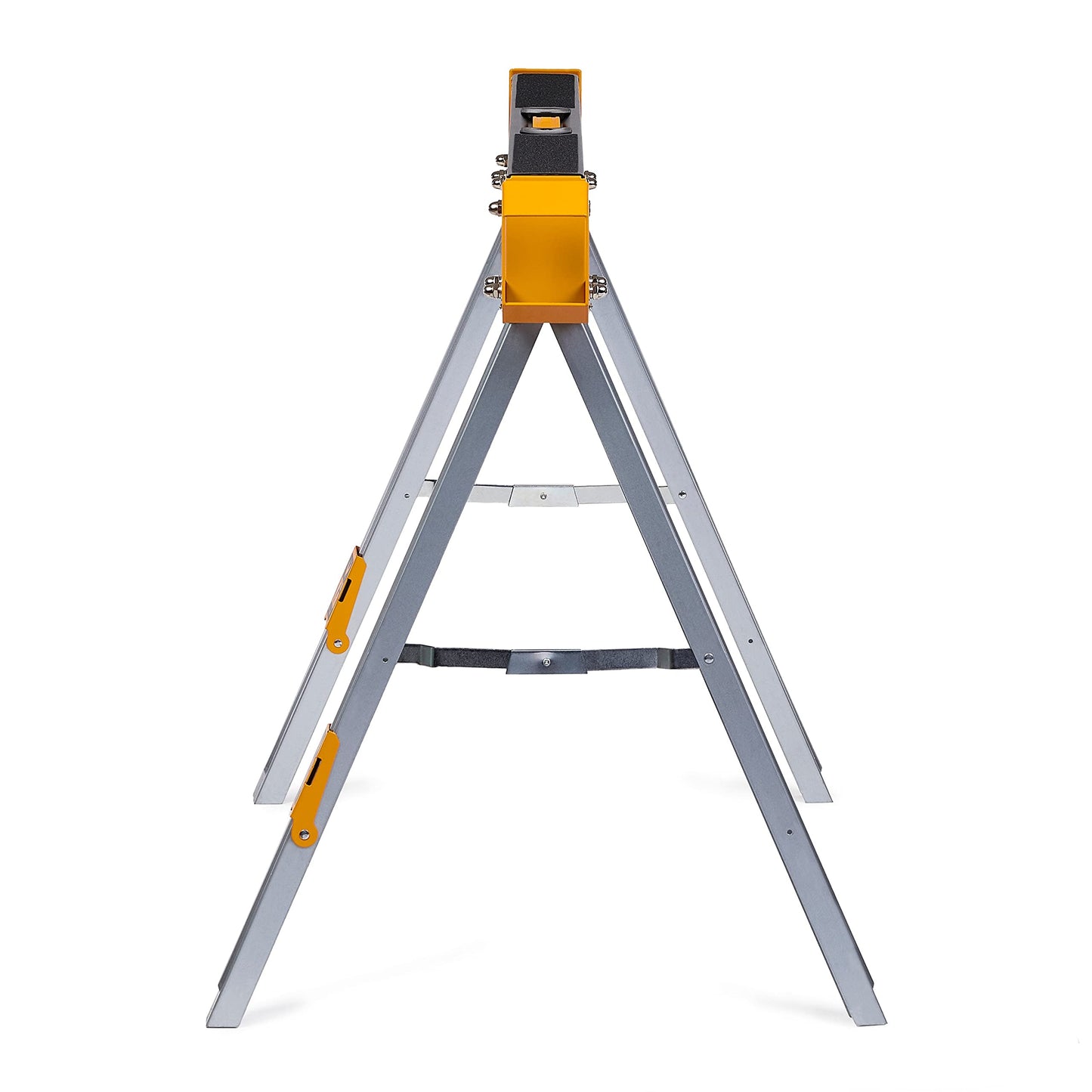 ToughBuilt - Sawhorse with 2x4 Support Arms 1100 LB Capacity - Heavy Duty Construction with Fast Open Legs and Easy Grip Handle - (TB-C500)