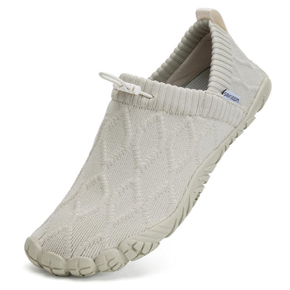 WateLves Barefoot Water Shoes Women Men Minimalist Comfortable Walking Shoes Beach Outdoor Running Sneakers (Apricot,38)