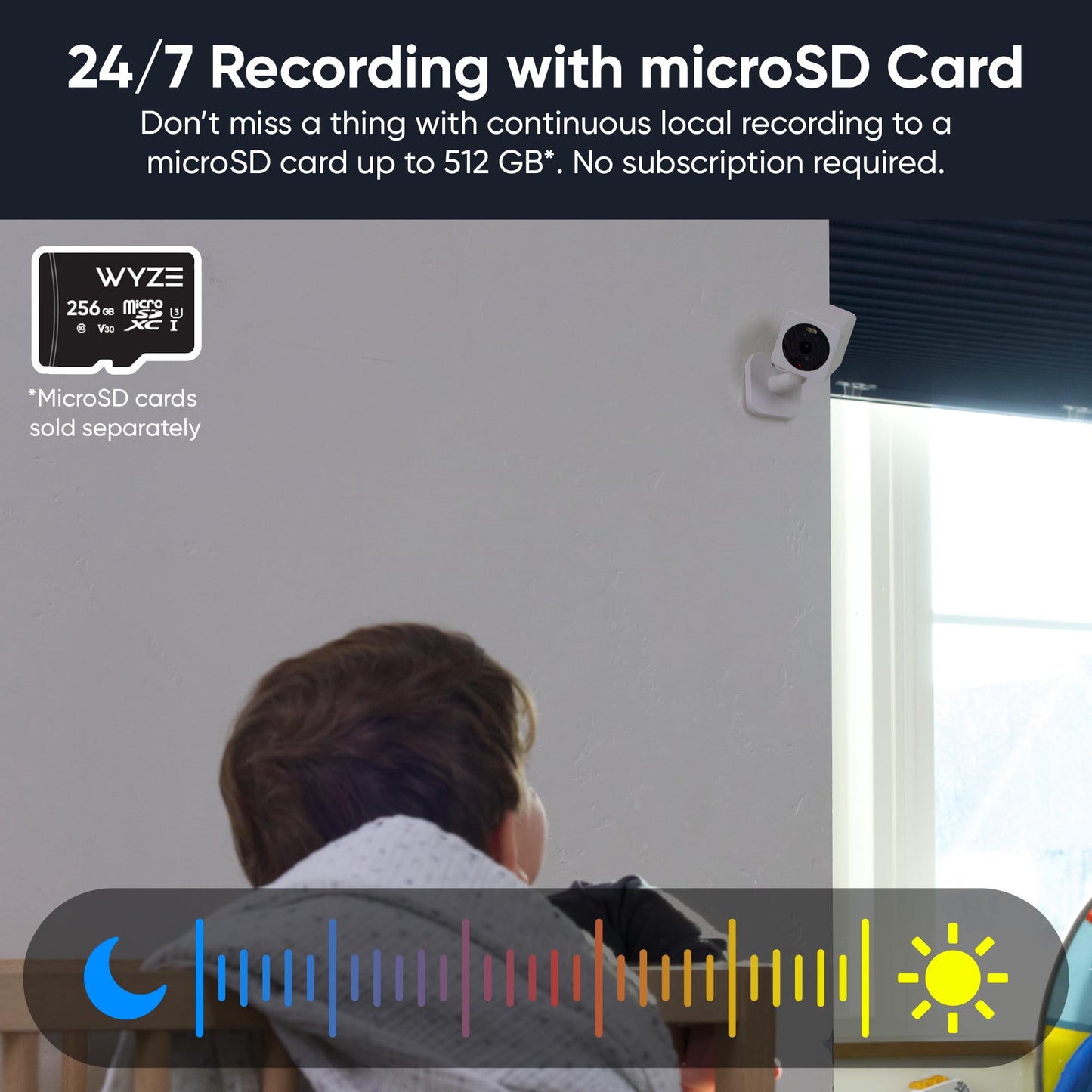 Wyze Cam OG Indoor/Outdoor 1080p Wi-Fi Smart Home Security Camera with Color Night Vision, Built-in Spotlight, Motion Detection, 2-Way Audio, Compatible with Alexa & Google, White, Free Expert Setup