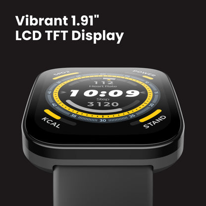 Amazfit Bip 5 Smart Watch 46mm, GPS, Amazon Alexa Built-in, Bluetooth Calling, 10-Day Battery, Heart-Rate & VO2 Max, Sleep Health Monitoring, AI Fitness Tracker App, for Android & iPhone, Pastel Pink