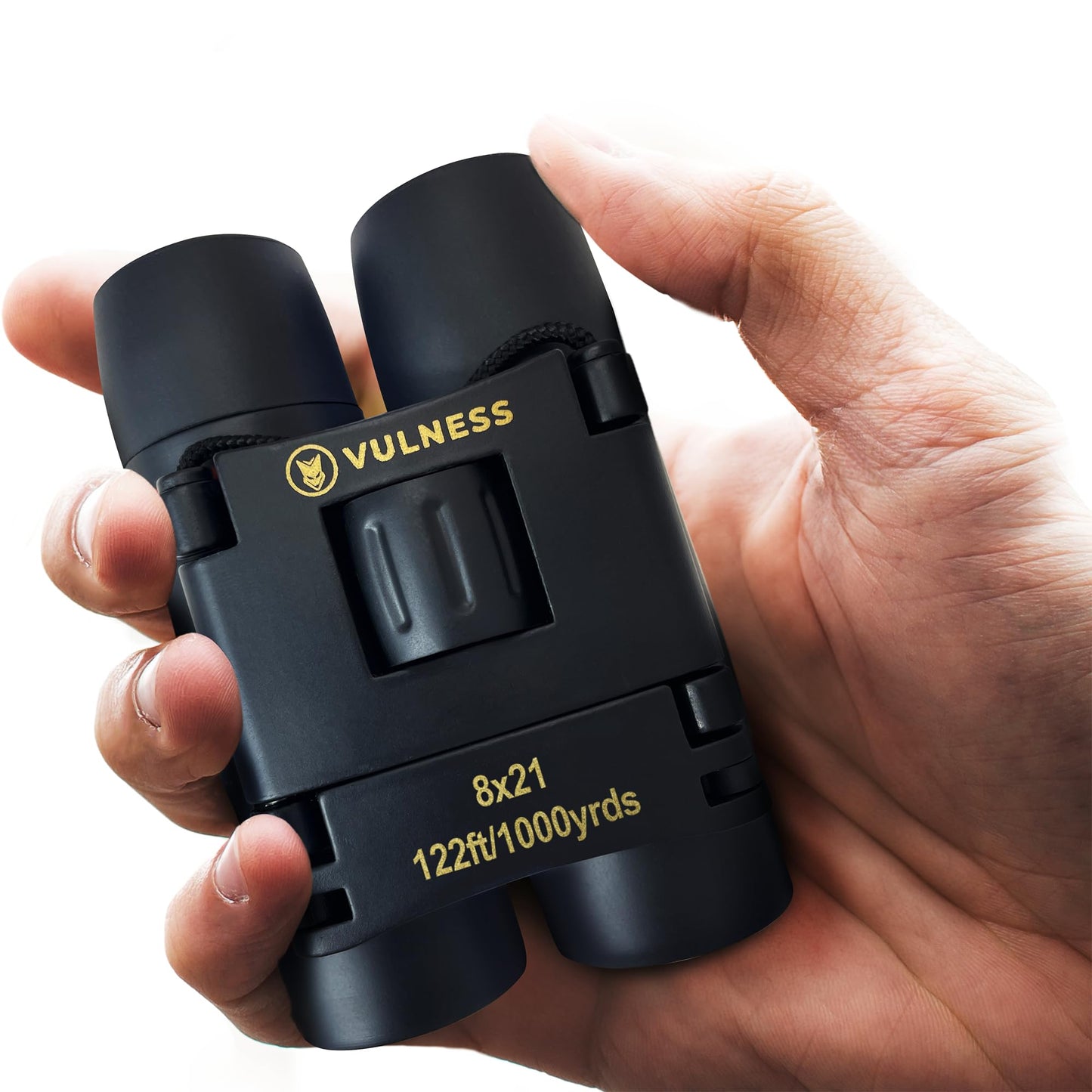 Binoculars for Adults | Compact Small Mini Travel Binocular for Bird Watching High Powered Electronics Cruise Ship Essentials Norwegian Alaska Must Haves Hiking Camping Gear a by VULNESS (Black, 8X21)