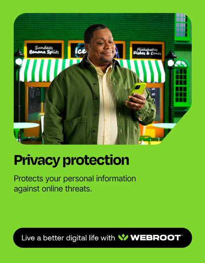 Webroot Internet Security Complete | Antivirus Software 2025 | 5 Device | 2 Year Download for PC/Mac/Chromebook/Android/IOS + Password Manager, Performance Optimizer