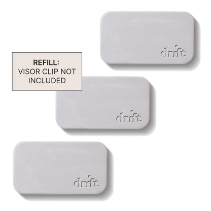 Drift Car Air Freshener - Stone Air Freshener - Car Odor Eliminator - Scent Variety Pack Refill - Pack of 3 - NO CLIP INCLUDED