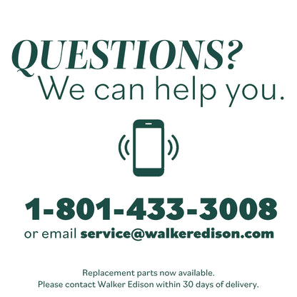 Walker Edison Dominica Contemporary Slatted Outdoor Dining Table, 34 Inch, Brown