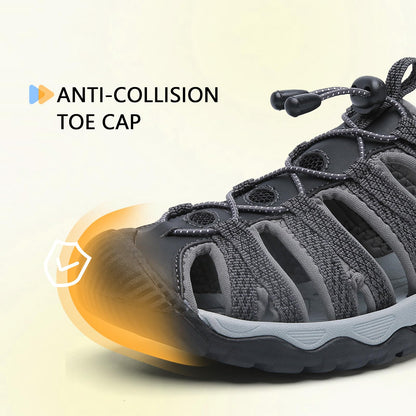 ziitop Outdoor Hiking Sandals for Women Closed Toe Athletic Sport Women's Sandals Summer Lightweight Trail Walking Water Shoes