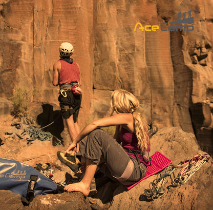 Sitting Pad for Backpacking, Sit Upon Pads Camping Hiking,Outdoor Foam Folding Mat, Small Seat Cushion, Compfort, Portable and Lightweight Green