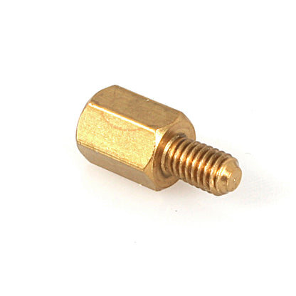 StarTech.com 6-32 Brass Motherboard Standoffs for ATX Computer Case - 15 Pack, TAA (STANDOFF632)