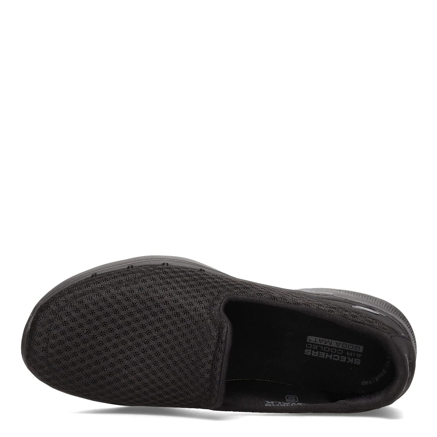 Skechers Women's Go Walk 6-Big Splash Sneaker, Black, 9