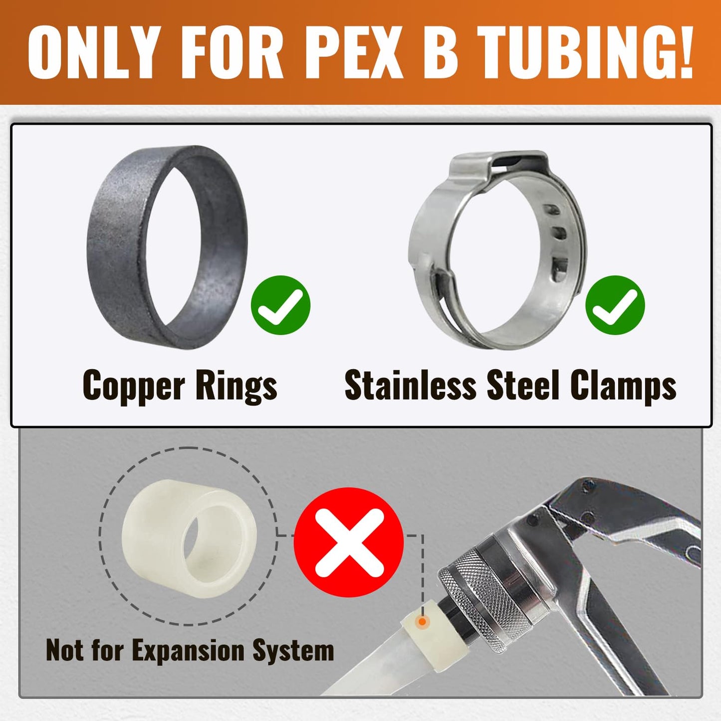 SUNGATOR Pex Fittings 1/2 Inch, 25-Pack 1/2" Pex 90 Degree Elbow, No Lead Brass, NSF, UPC Certified