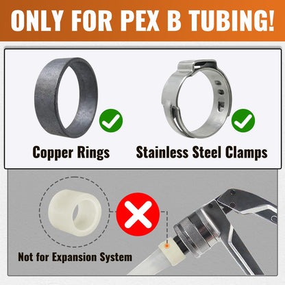 SUNGATOR Pex Fittings 1/2 Inch, 25-Pack 1/2" Pex 90 Degree Elbow, No Lead Brass, NSF, UPC Certified