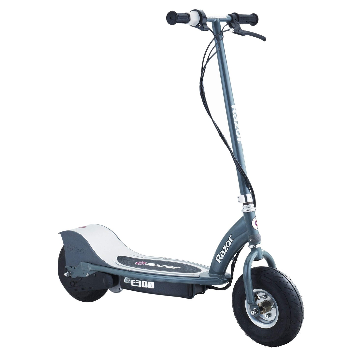 Razor 13113614 E300 Electric Scooter - Matte Gray 41 x 17 x 42-Inch