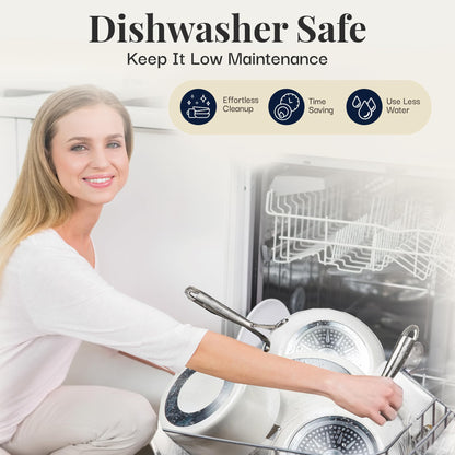 GOTHAM STEEL HAMMERED 14 Inch Non Stick Frying Pans with Lid, Extra Large Frying Pans Nonstick Cooks Family Sized Meals, Non Toxic PFOA Free, Induction Ready, Oven and Dishwasher Safe