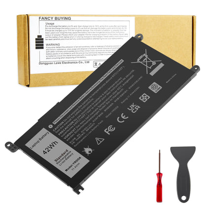 YRDD6 Battery for Dell Inspiron 5591 7586 5491 5481 5482 5485 3310 2-in-1 15 3582 3583 3593 3584 5590 5593 5594 5585 5598 14 3493 5493 5480 3793 Vostro 3491 5481 5581 5490 5590 0YRDD6 01VX1H 0VM732