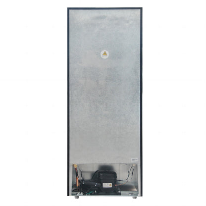 ARCTIC CHEF ACFR725AMZ6COM 2 Door Apartment Size Refrigerator with Freezer, Stainless