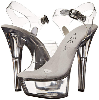 Ellie Women's 601-brook, Clear, 8 M US