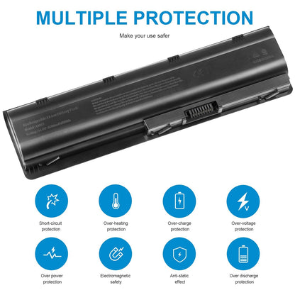 Futurebatt New Spare Battery fit HP 593553-001 593554-001 636631-001 593550-001 593562-001 586007-851 HSTNN-Q62C HSTNN-CBOW HSTNN-IB0N HSTNN-IB0X MU06 MU09 Pavilion G7 G6 G4