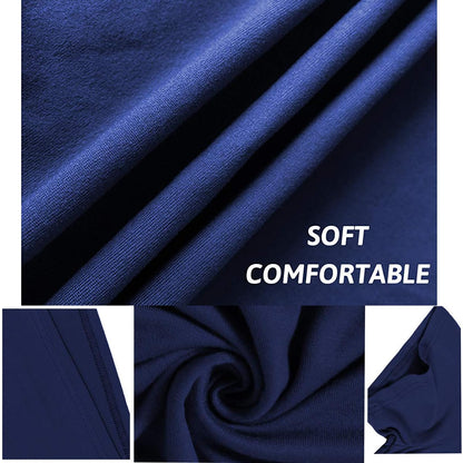 TOPONSKY Women's Casual Plain Short Sleeve Fit Simple T-shirt Loose Cotton Dress,Ad Orange,X-Large