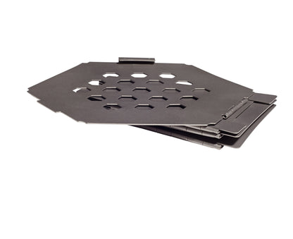 Vargo Titanium Hexagon Wood Stove | Collapsible Portable Wood Burning Stove | Ultra Lightweight Compact Wood Stove for Backpackers & Outdoor Explorers T-415