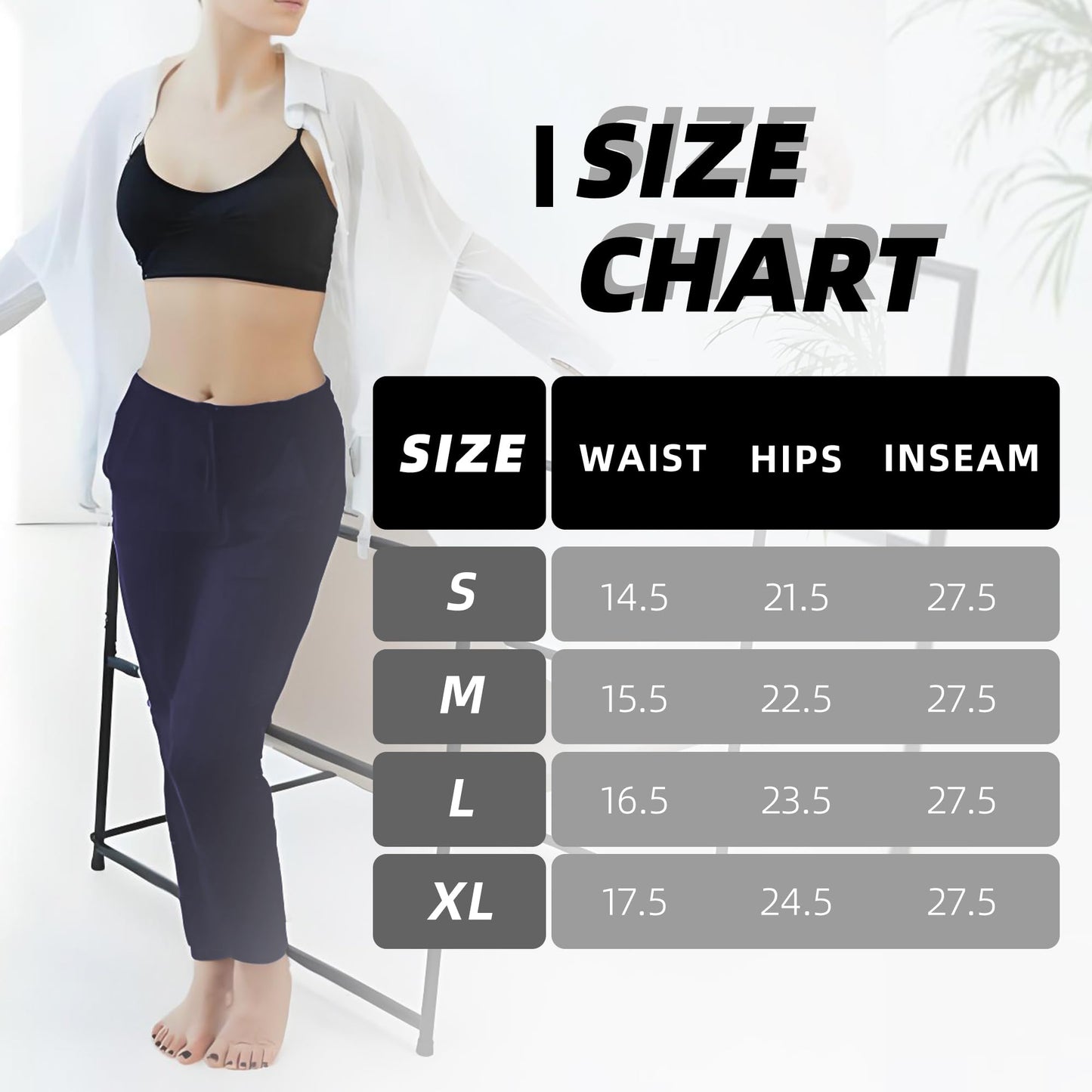 Stanpetix Joggers for Women with Pockets - Navy Sports Pants Sweatpants for Running Exercise (Navy,L)