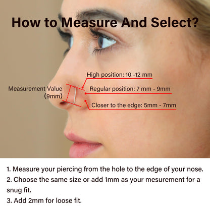 Thin Nose Rings Hoops for Women/Men,Tiny Small Gold Nose Rings 22g for Nose Piercings (1pc - 22 gauge - 7mm,14K Gold Filled)