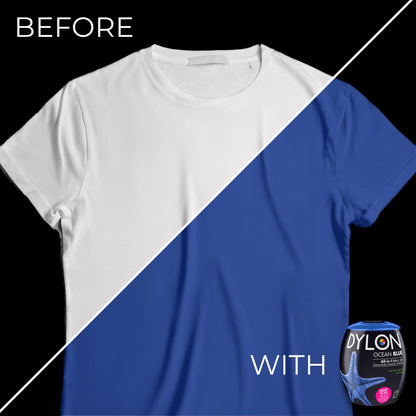 Dylon Fabric Dye Pod, Ocean Blue 350g (Pack of 1), 12 Ounce