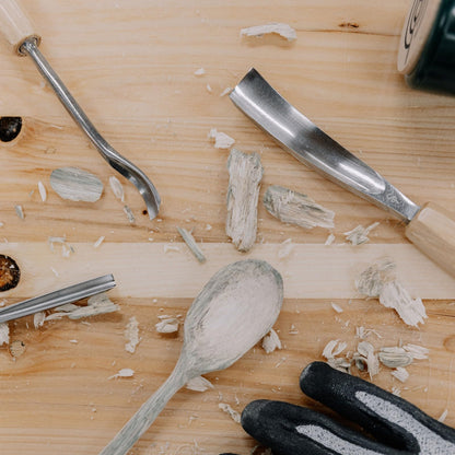 Schaaf Wood Carving Tools Set of 12 Chisels with Canvas Case | Wood Carving Chisels with Razor Sharp CR-V 60 Steel Blades