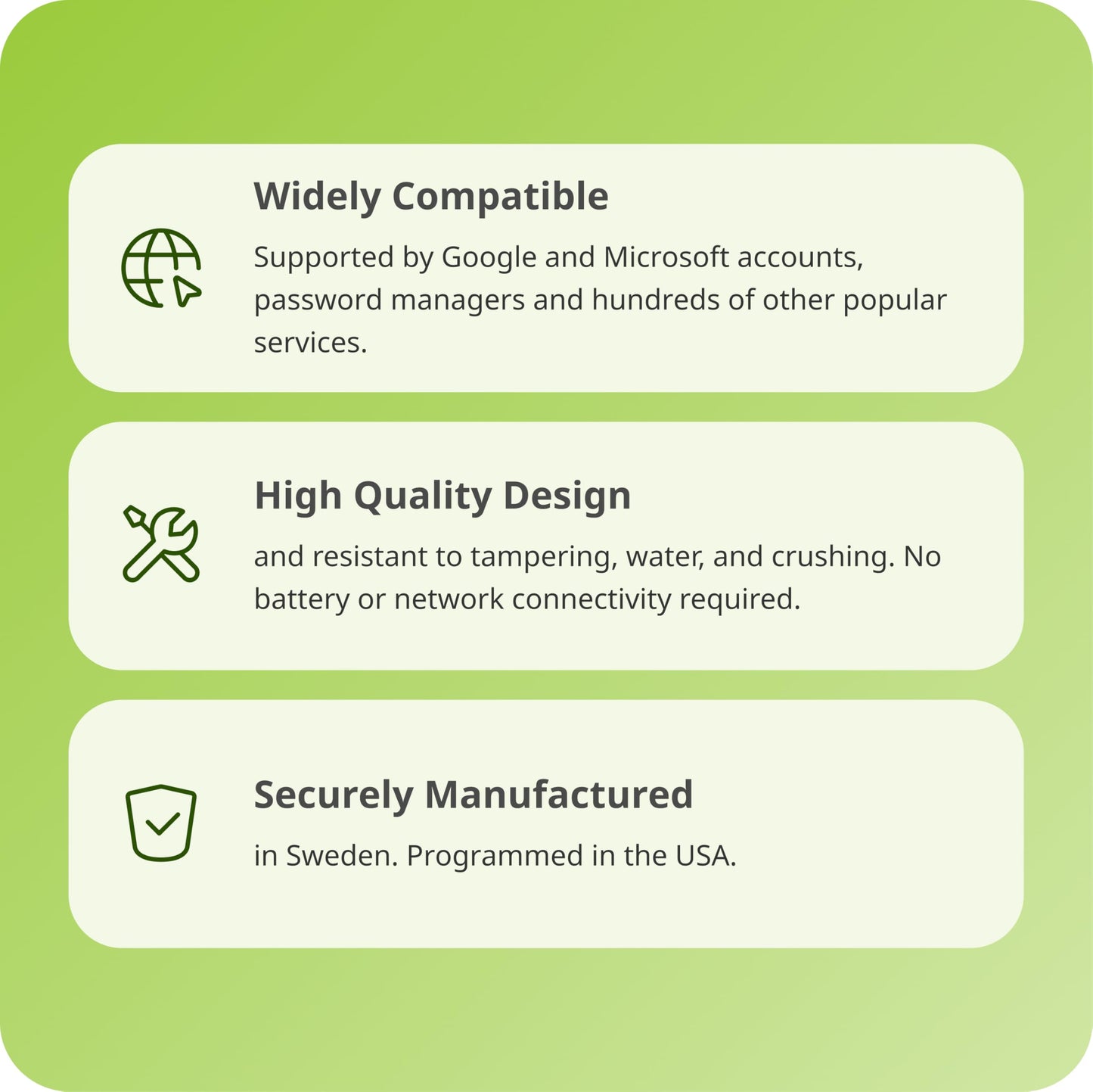 Yubico - YubiKey 5 NFC - Two-Factor authentication (2FA) Security Key, Connect via USB-A or NFC, FIDO Certified - Protect Your Online Accounts