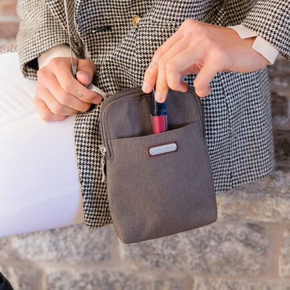 Take Two RFID Bryant Crossbody - 5x7.25" Lightweight Small Phone Wallet Crossbody Bag - Nylon Travel Purse