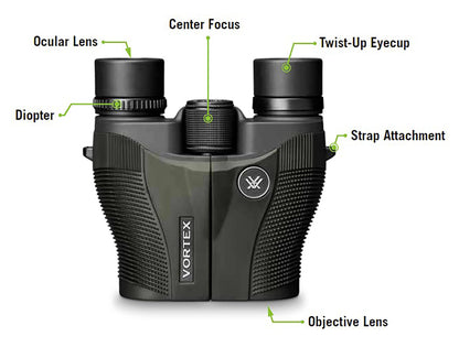 Vortex Optics Vanquish Reverse Porro Prism Binoculars 10x26