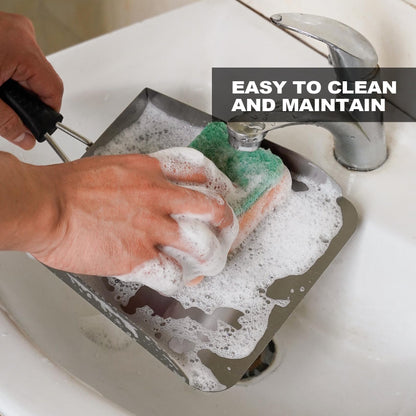 Stanbroil Stainless Steel Griddle Mover Smash Burger Food Shovel Grill Spatula Great for Stir Fry and Move Food, 13"