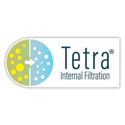 GloFish Crescent Aquarium Kit 5 Gallons, Includes Hidden Blue LED Light And Internal Filter