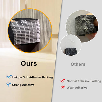 Trisiki Weather Stripping Door Seal Strip, Strong Adhesive, Lightproof, Noise-Reduction, Weatherproof Foam Tape Insulation for Sliding Door, Front Door Frame, Windows (1/2 in x 1/4 in x 26Ft)