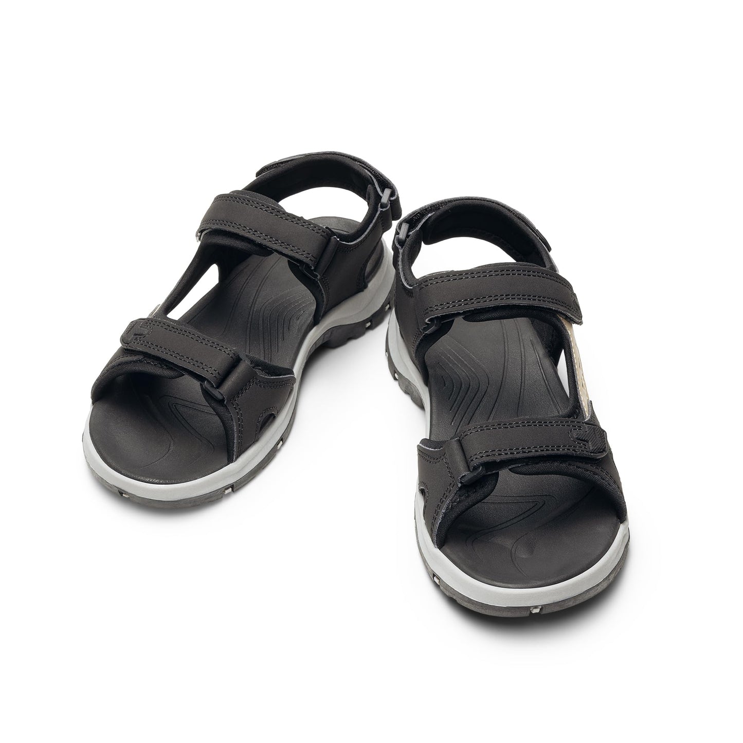 DREAM PAIRS Women's Walking Sport Athletic Sandals Comfort Open Toe Casual Outdoor Hiking Summer Shoes,Size 6,Beige/Black,SDSA2401W