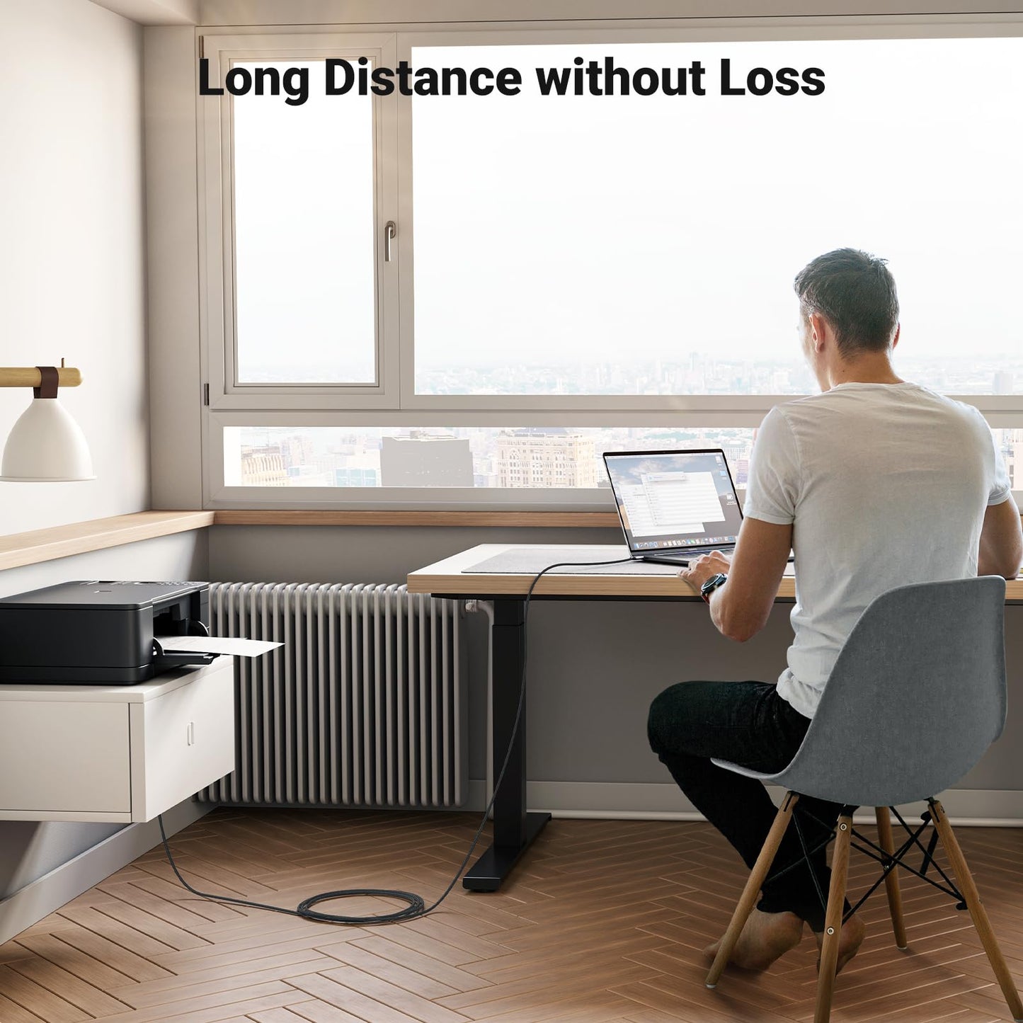 UGREEN USB B to USB C Printer Cable 3 FT, Nylon USB B to USBC Cable for MacBook Pro/Air, MIDI Cable Compatible with MIDI Keyboard/DJ Controller/DAC/Yamaha Casio Digital Piano for iPad