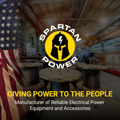 Spartan Power Welding Lead & Car Battery Cable - DIY Bulk Automotive Grade Copper Wire - 600 Volt, 4 AWG, 10 Foot, Red