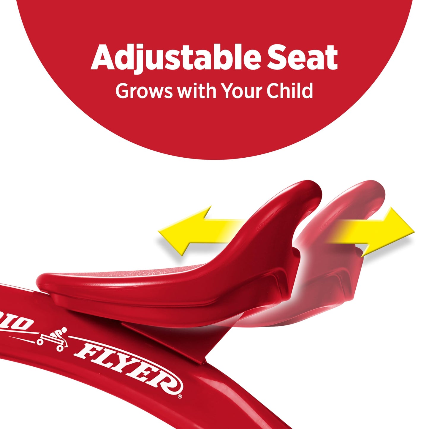 Toddler Bike, Toddler Toys, Kids Toys, Kids Bike, Tricycles for 3-5 Year Olds, Radio Flyer Red Rider Trike for Ages 2.5-5 (Amazon Exclusive)