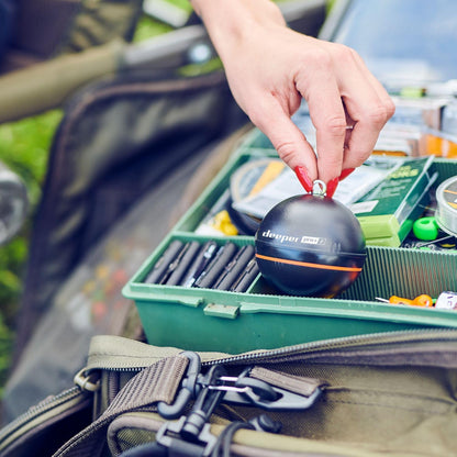 Deeper PRO+ 2 Sonar - Portable Fish Finder and Depth Finder for Kayaks, Boats and Ice Fishing with GPS Enabled | Castable Deeper Sonar with Free User Friendly App