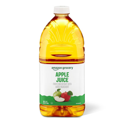 Amazon Grocery, Apple Juice, 64 Fl Oz (Previously Happy Belly, Packaging May Vary)