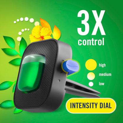 Febreze Car Air Freshener, Car Vent Clip and Odor Fighter, Gain Original Scent, 8 Count