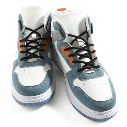 VSUDO 55 Inches Round Black Boot Laces, 5/32" Diameter Shoe Laces for Boots, Heavy Duty Work Shoestrings, Hiking Shoelaces for Men or Women (2Pairs-Black-140CM)