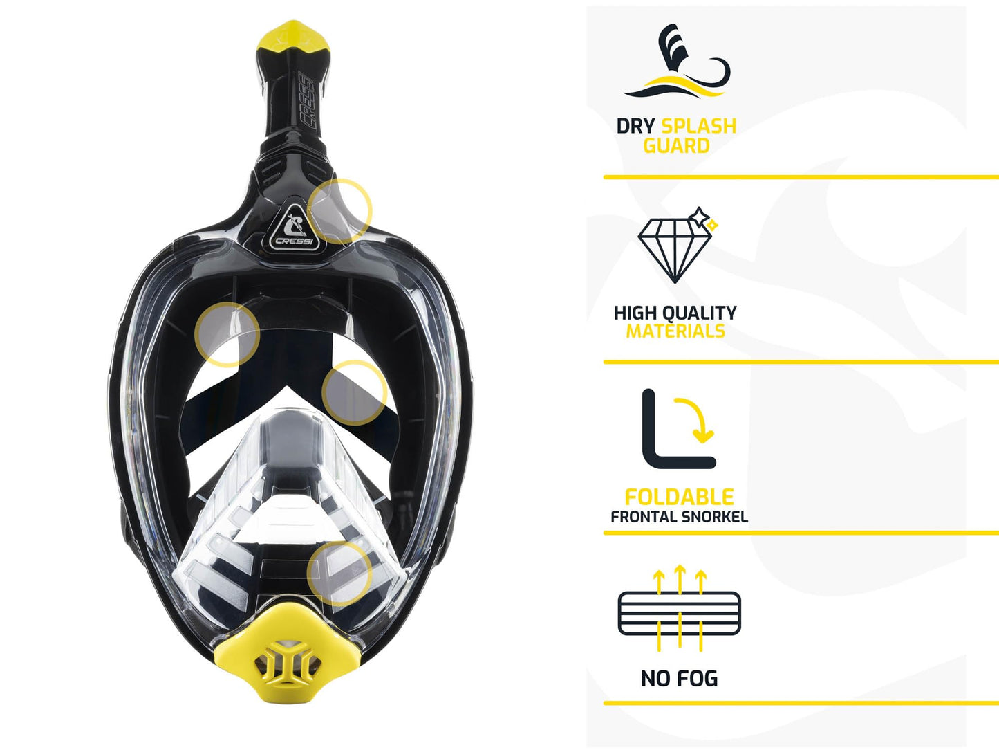 Cressi Bali, Black/Blue, S/M