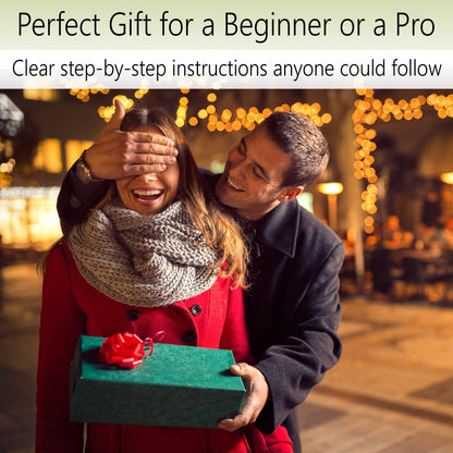 AVERGO Bonsai Tree Kit for Beginners – 5X Unique Japanese Bonzai Trees | Complete Indoor Starter Kit for Growing Bonsai Plants with Tools & Planters – Gardening Gifts for Women & Men