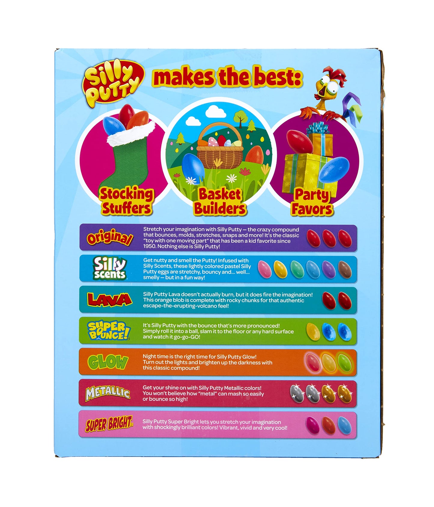 Crayola Silly Putty Bulk Variety Pack (24ct), Fidget Toys for Kids & Adults, Treasure Box Toys for Classrooms, Goodie Bag Stuffers, Back to School Gifts [Amazon Exclusive]