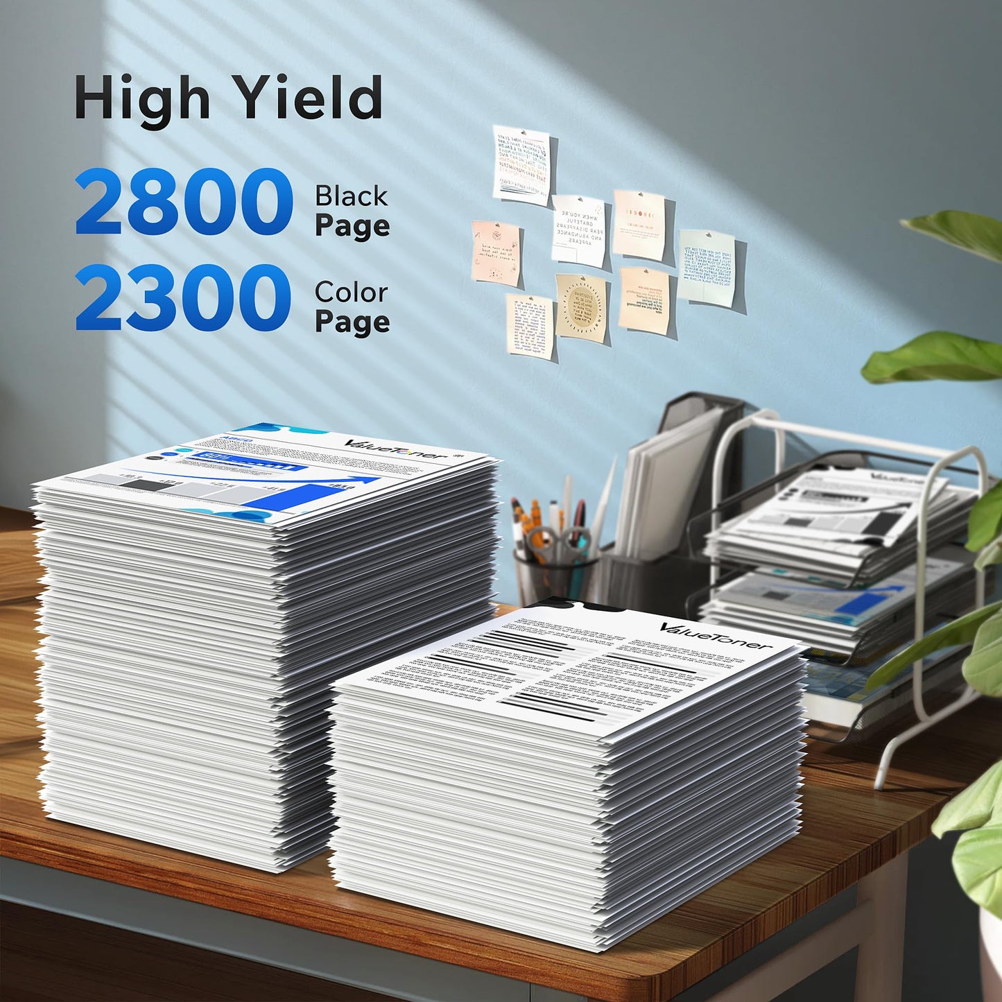 Valuetoner 201X Toner Compatible for HP 201X Toner Cartridges 4 Pack High Yield CF400X CF401X CF402X CF403X for Color Laserjet Pro MFP M277dw M252dw M277c6 M277n M252n M277 (Black Cyan Yellow Magenta)