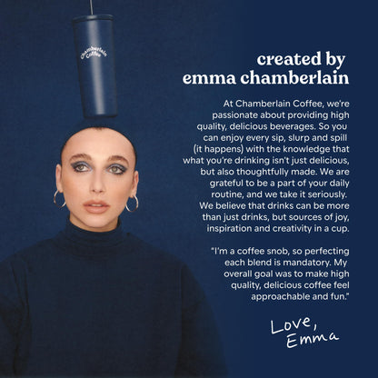 Chamberlain Coffee Variety Box Single Serve Bags - Includes 5 Blends, Original Family, Early Bird, Night Owl, Careless Cat and Social Dog Blends - 10 Single Serve Cold Brew Sachets